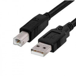 Cable USB 2.0, USB A-EXTENSION, Negro, 1.5MTS GETTTECH JL-3515